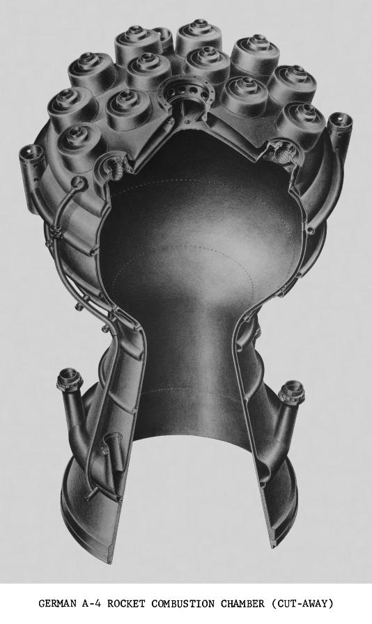 V 2 Combustion Chamber Cutaways