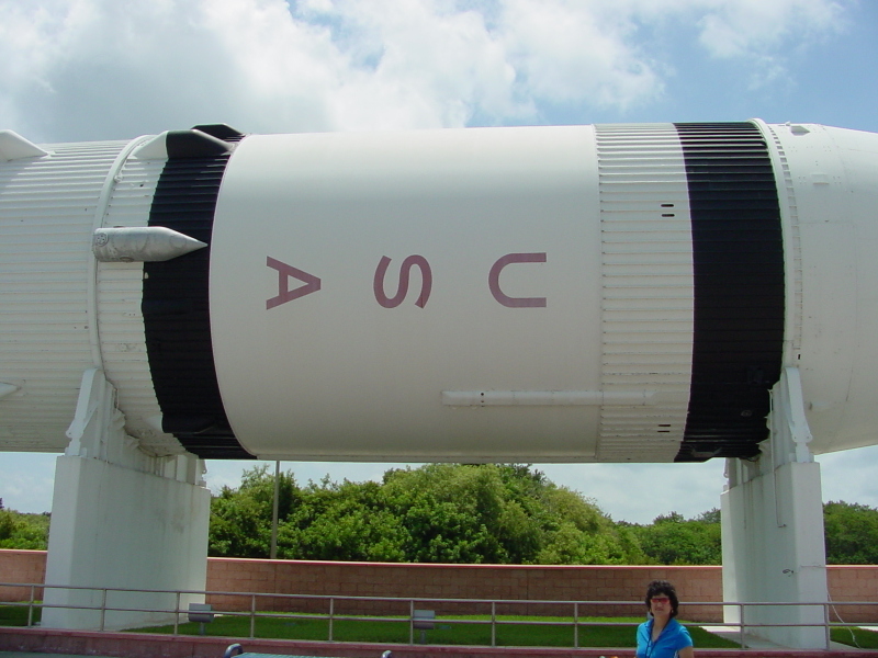 Saturn IB S-IVB stage at Kennedy Space Center
