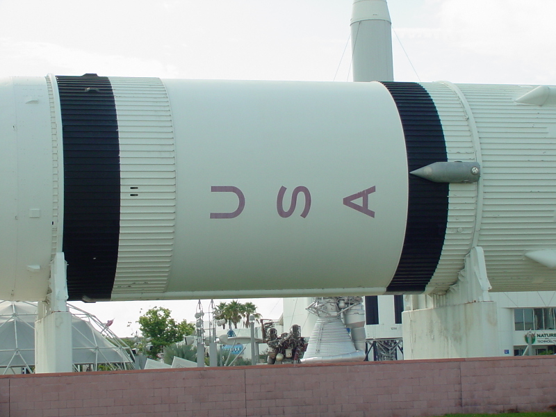Saturn IB S-IVB stage at Kennedy Space Center