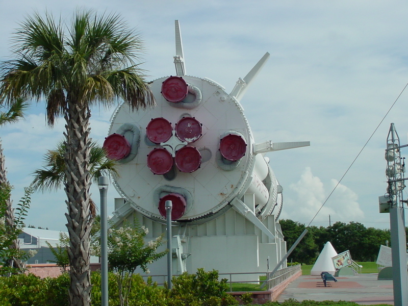 Saturn IB at Kennedy Space Center