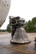 F-1 Engine F-6090 by Static Test Tower