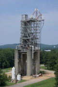 F-1 Engine Test Stand (Demolition as of July 2012)