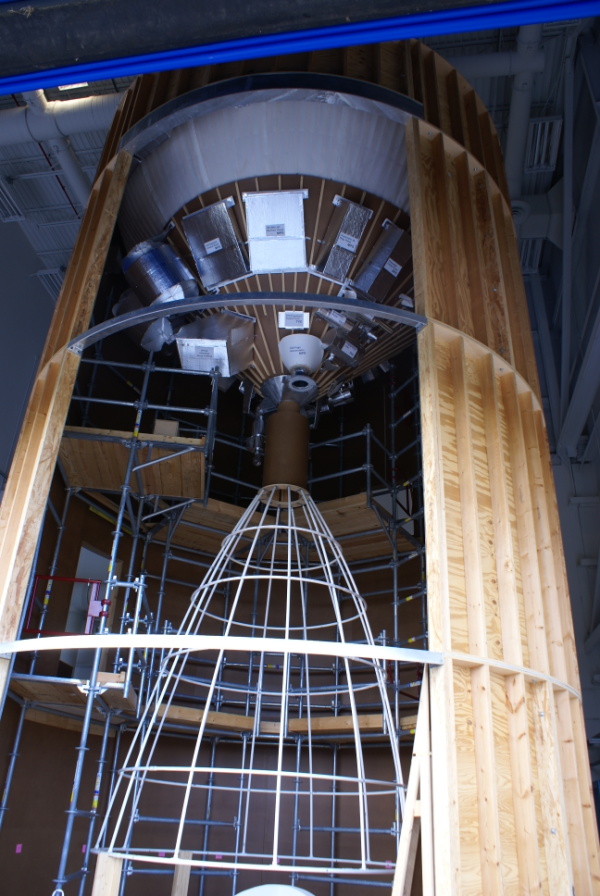 Ares I Upper Stage Mockup at Marshall Space Flight Center