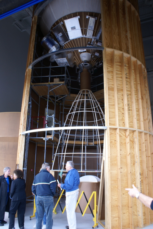 Ares I Upper Stage Mockup at Marshall Space Flight Center