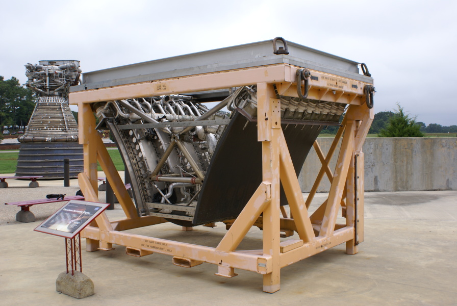 XRS-2200 Linear Aerospike Engine at Marshall Space Flight Center Building 4205