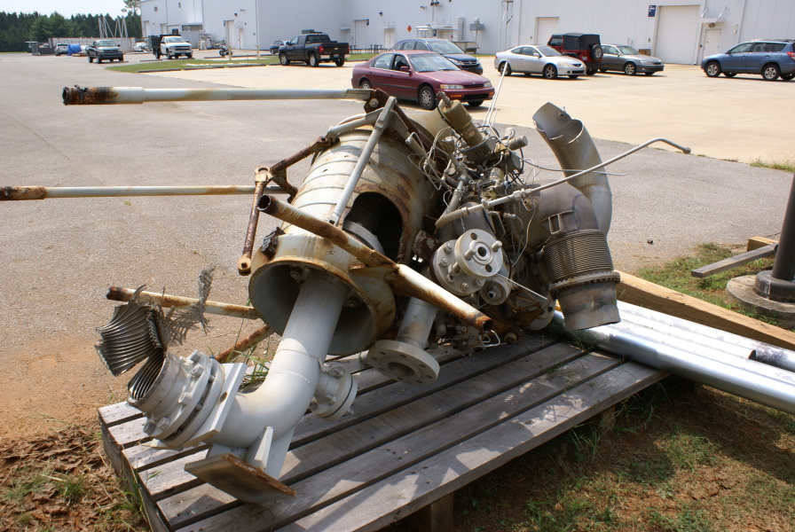 H-1 Engine Turbopump from Cold Calibration (Post Demolition) at Marshall Space Flight Center