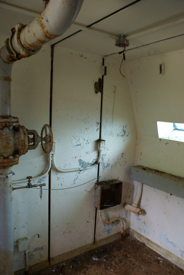 Interior of F-1 Test Stand Observation Bunker at Marshall Space Flight Center