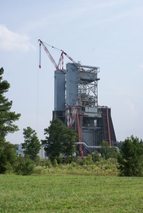 S-IC Test Stand at Marshall Space Flight Center