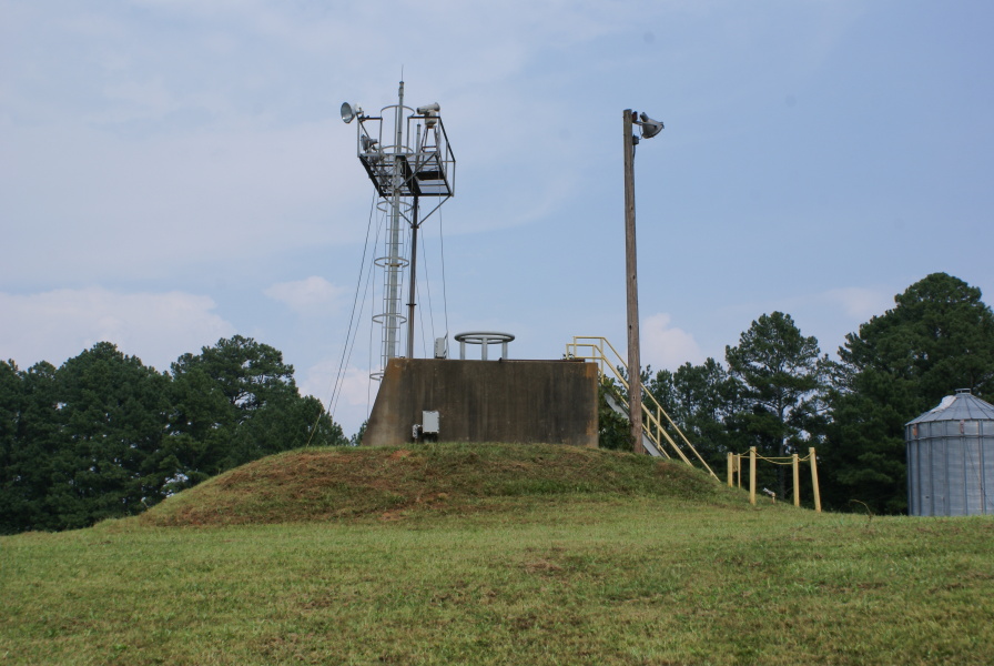 S-IC Test Stand Observation Bunker at Marshall Space Flight Center