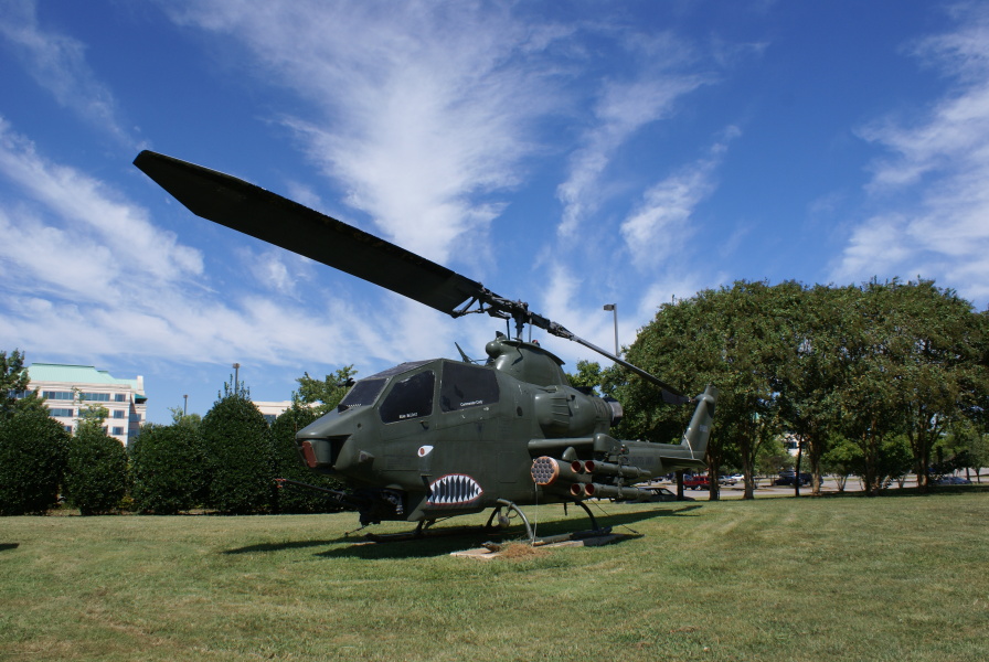 Bell AH-1 Cobra helicopter by Army Aviation and Missile Command AMCOM on Redstone Arsenal