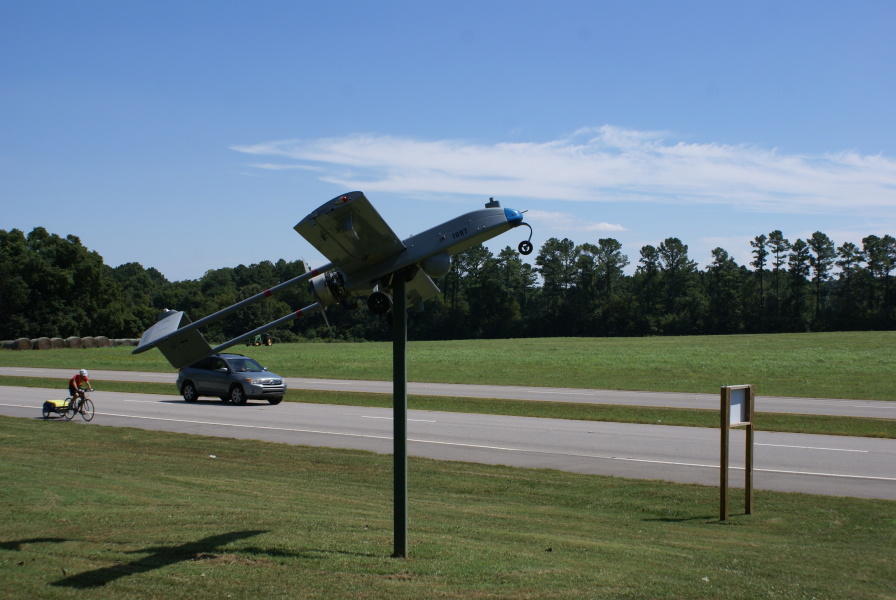 RQ-7 Shadow drone by Army Aviation and Missile Command AMCOM on Redstone Arsenal