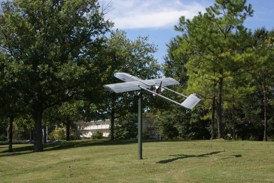RQ-7 Shadow drone by Army Aviation and Missile Command AMCOM on Redstone Arsenal