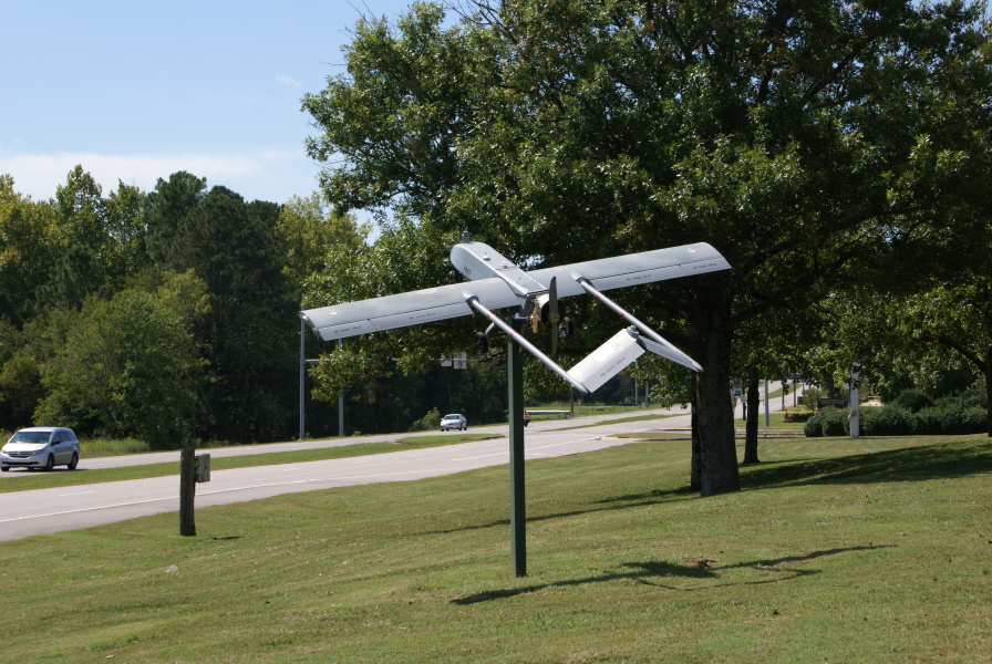 RQ-7 Shadow drone by Army Aviation and Missile Command AMCOM on Redstone Arsenal