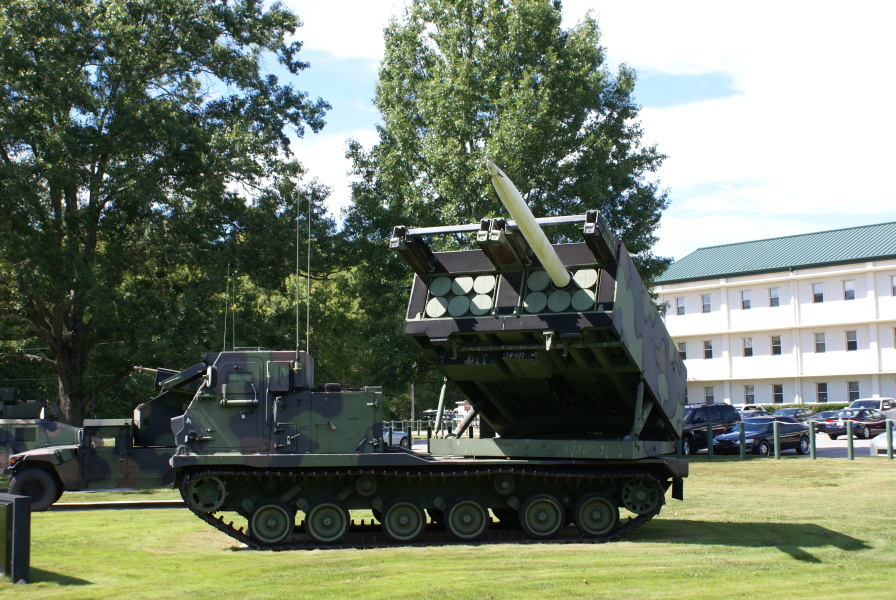 M270 Multiple Launch Rocket System by Program Executive Office PEO - Missiles and Space on Redstone Arsenal