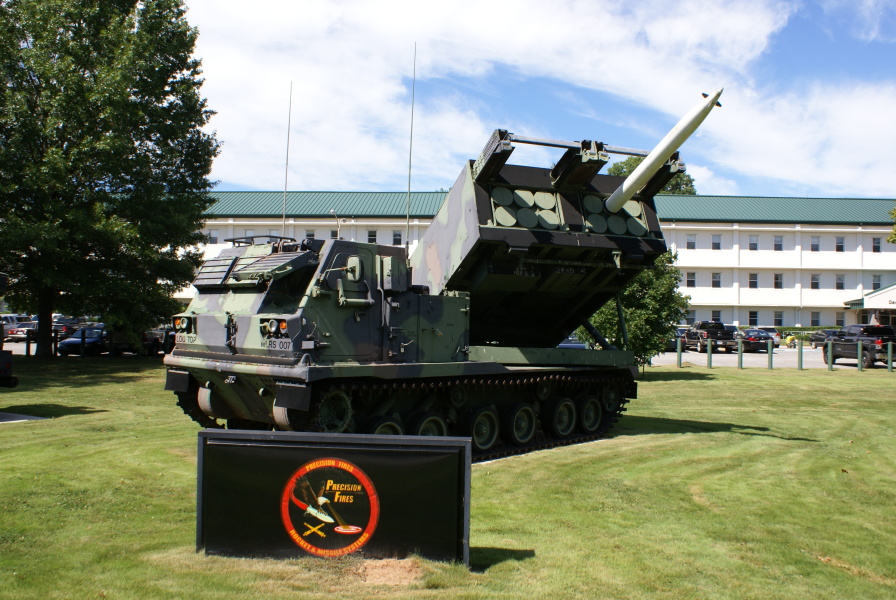 M270 Multiple Launch Rocket System by Program Executive Office PEO - Missiles and Space on Redstone Arsenal