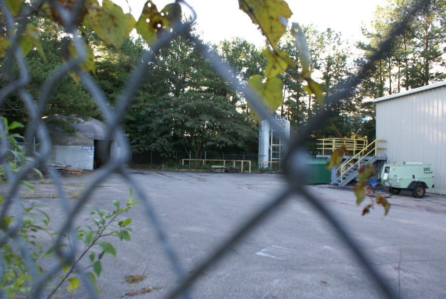 Site of Former RL-10 Test Stand at Marshall Space Flight Center