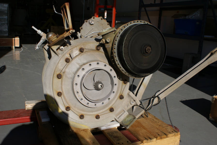 H-1 Engine Turbopump from Cold Calibration (Post Dismantling) at Marshall Space Flight Center