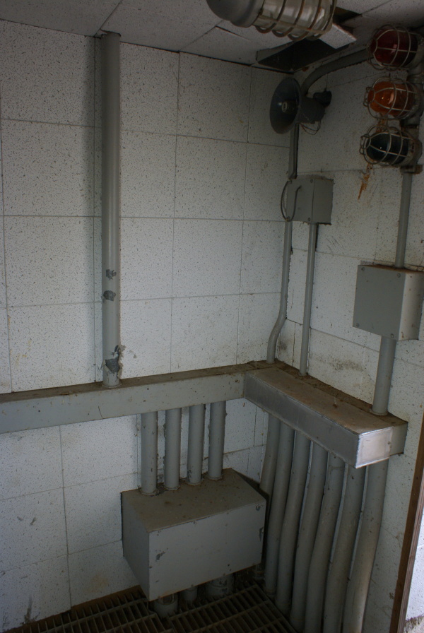 Interior of S-IC Test Stand Observation Bunker at Marshall Space Flight Center