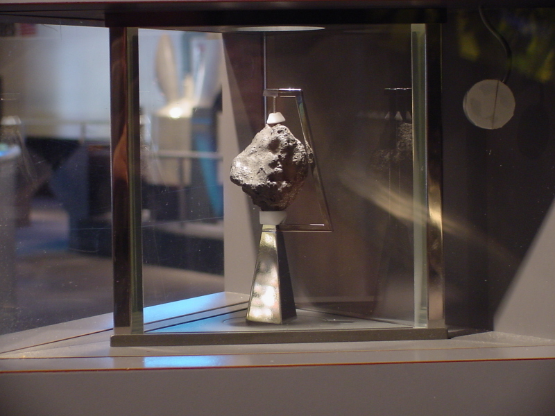Apollo 17 Moon Rock 79155,10 at Museum of Science & Industry