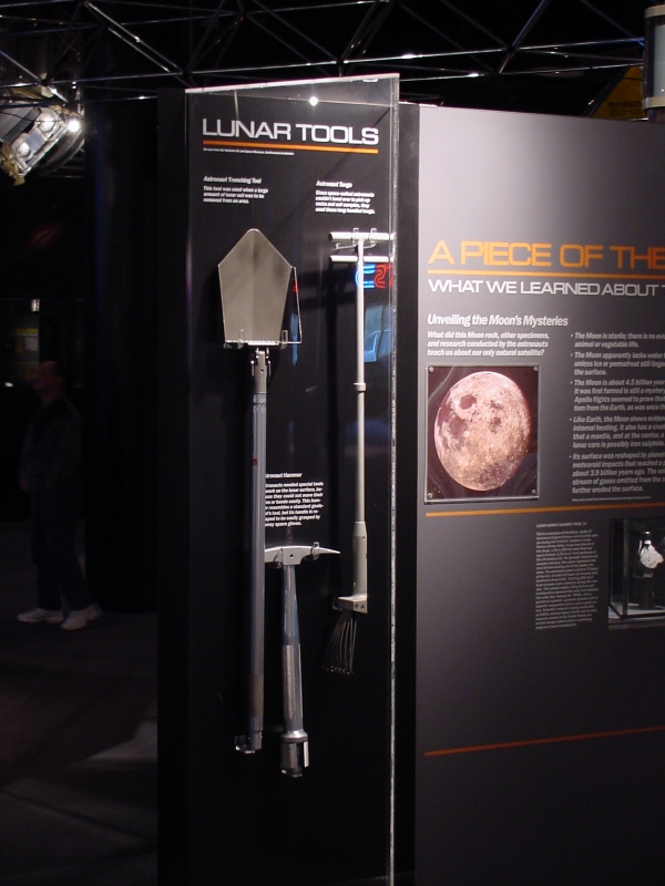 Apollo Lunar Surface Tools at Museum of Science & Industry