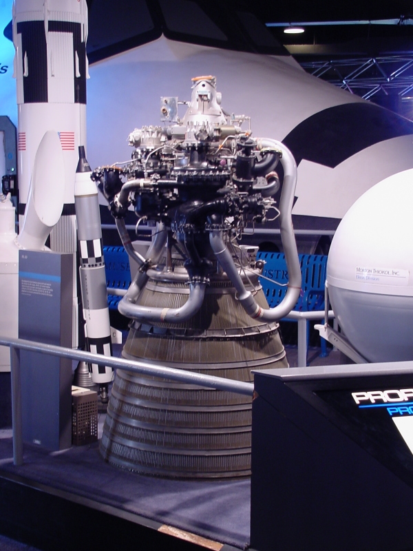 RL-10 Engine at the Museum of Science & Industry