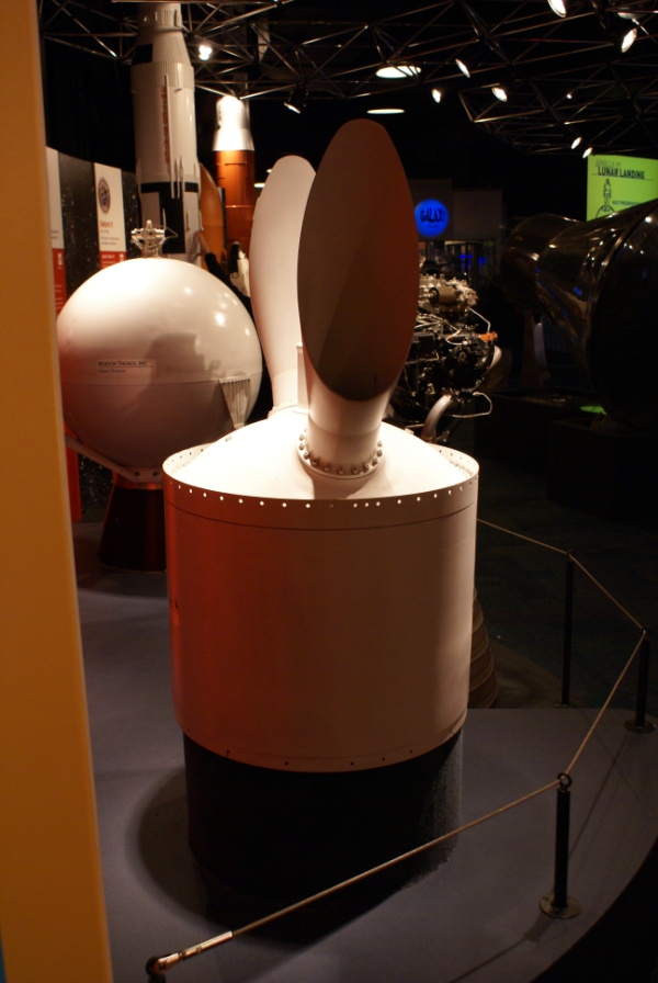 Launch Escape Tower Jettison Motor at the Museum of Science & Industry