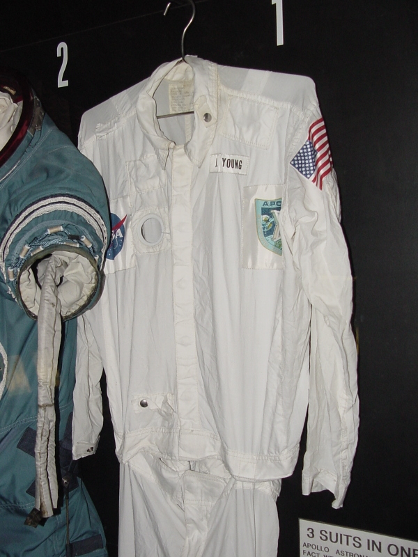 Young's Apollo 10 Inflight Coverall Garment at Michigan Space and Science Center