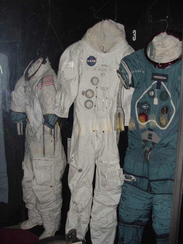 Mattingly's Apollo 13 Suit integrated thermal and micrometeoroid garment (ITMG) at Michigan Space and Science Center