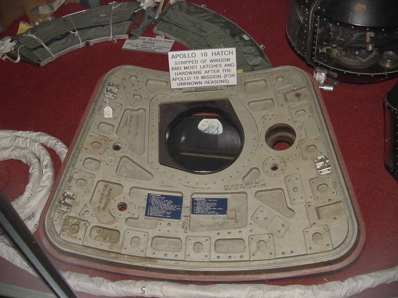 Apollo 10 Hatch at Michigan Space and Science Center
