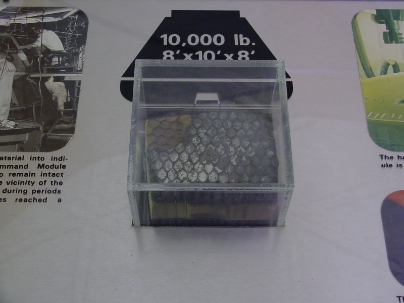 Apollo Heat Shield at Michigan Space and Science Center