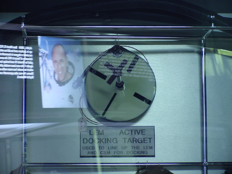 Apollo LM-acting docking target at Michigan Space and Science Center