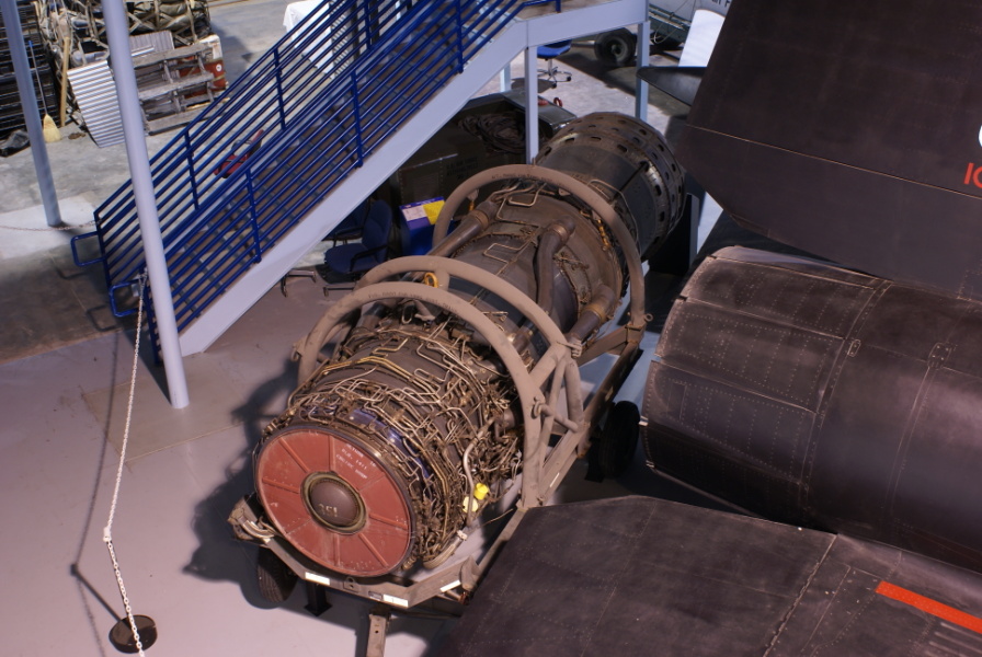 J58 (SR-71) Engine at Museum of Aviation