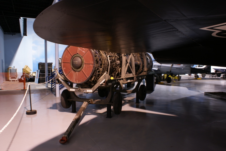 J58 (SR-71) Engine at Museum of Aviation