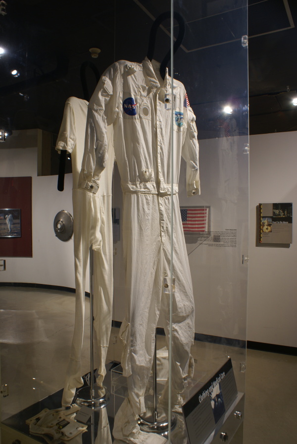 Cernan's Apollo 10 Inflight Coverall Garment (ICG) at Neil Armstrong Air & Space