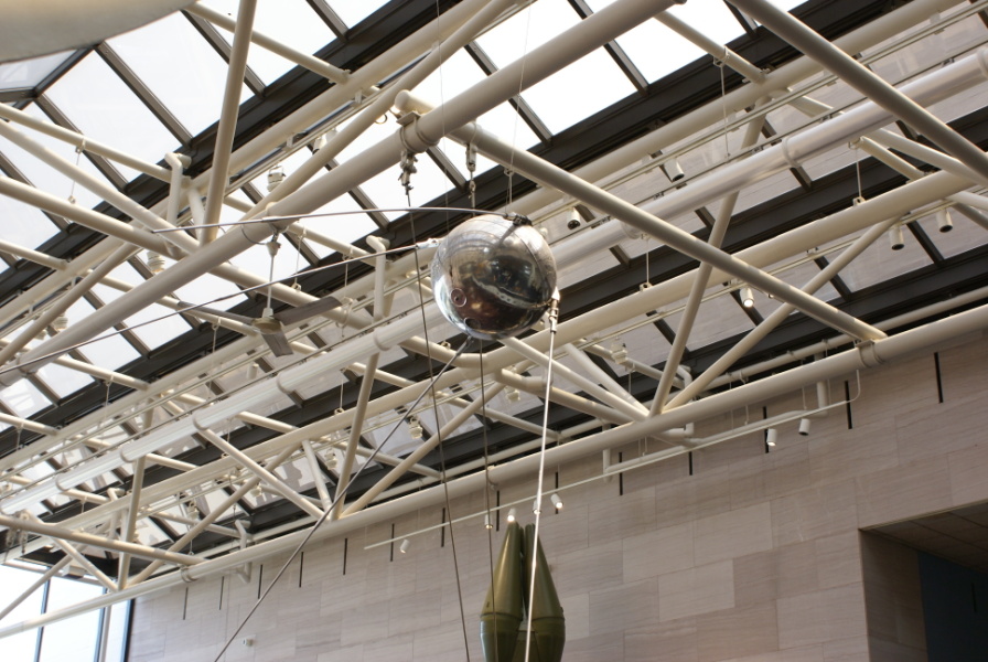 Sputnik 1 in the Milestones of Flight gallery at the National Air & Space Museum