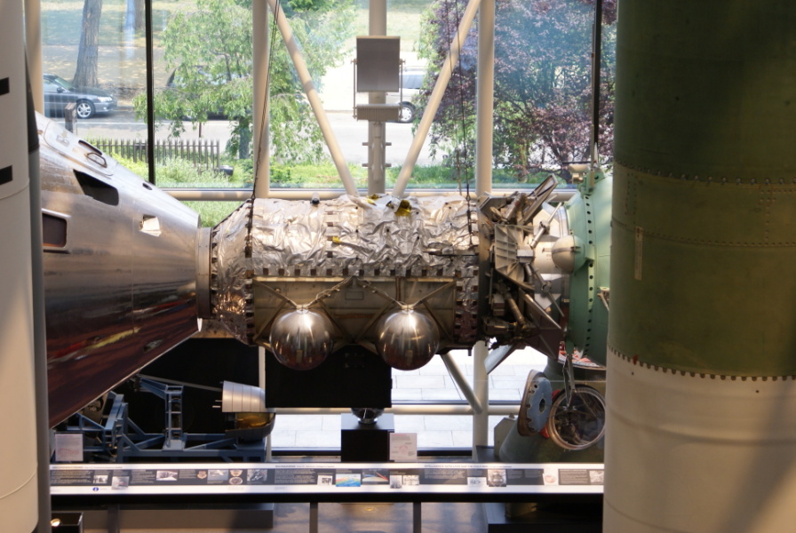 Docking Module in Apollo-Soyuz Test Project Display at National Air & Space Museum