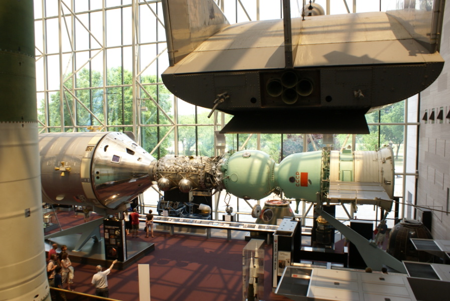 Apollo-Soyuz Test Project Display at National Air & Space Museum