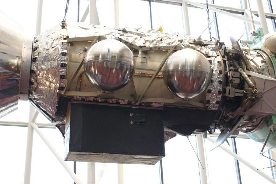 Docking Module in Apollo-Soyuz Test Project Display at National Air & Space Museum