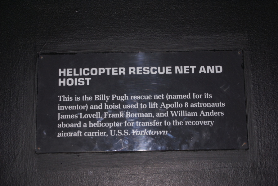 Apollo 8 Rescue Net at National Air & Space Museum