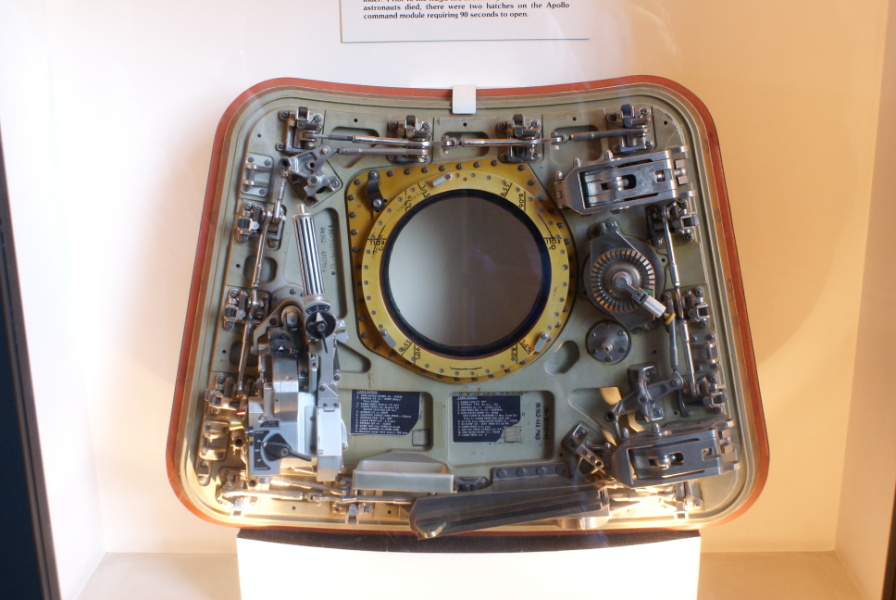 Apollo 11 Hatch at National Air & Space Museum