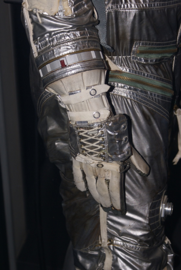 Project Mercury Suit glove at National Air & Space Museum