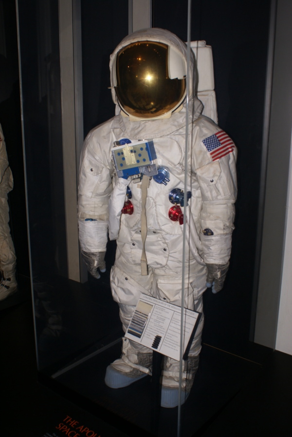 Project Apollo A7L Suit at National Air & Space Museum