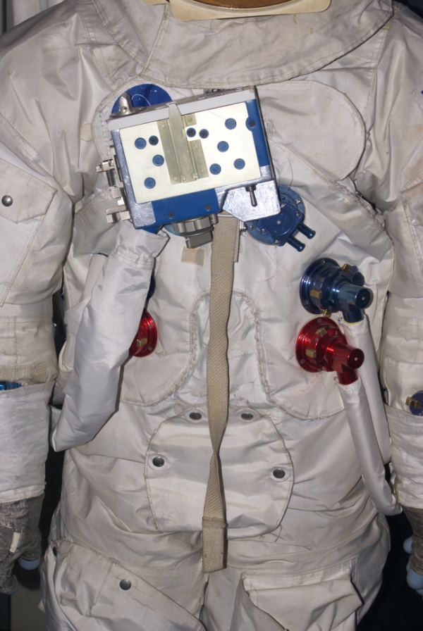 Project Apollo A7L Suit torso at National Air & Space Museum