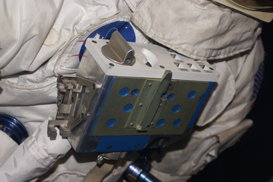 Project Apollo A7L Suit Remote Control Unit (RCU) at National Air & Space Museum