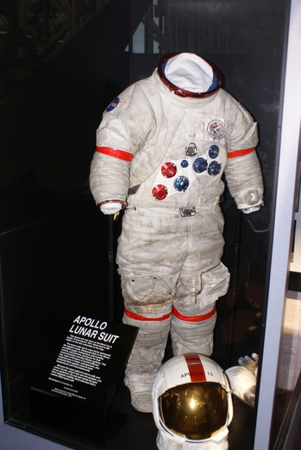 Scott's Apollo 15 Suit at National Air & Space Museum