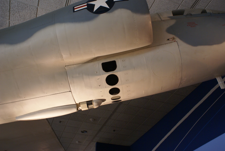 Q-bay on U-2 at National Air & Space Museum.