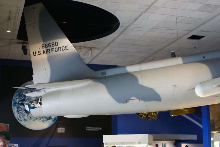 Aft fuselage of U-2 at National Air & Space Museum