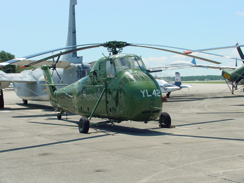 Sikorsky S-58 at Naval Aviation Museum