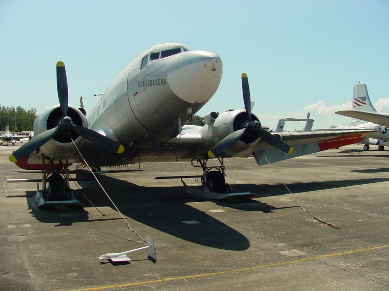 R4D (Flight Line) at Naval Aviation Museum