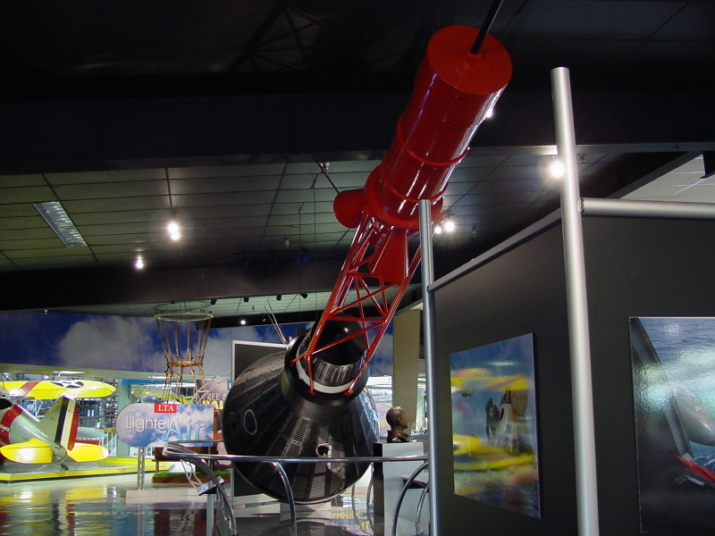 Mercury Mockup at Naval Aviation Museum